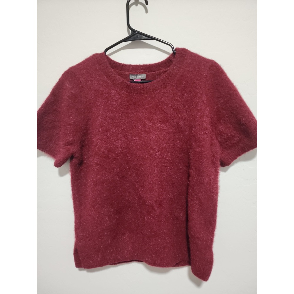 Womens Vince Camuto Fuzzy Sweater in Medium